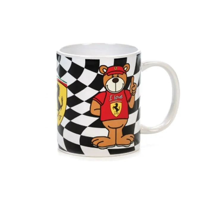 Ferrari Mug, Teddy Bear, 300 ml, Black, 2018