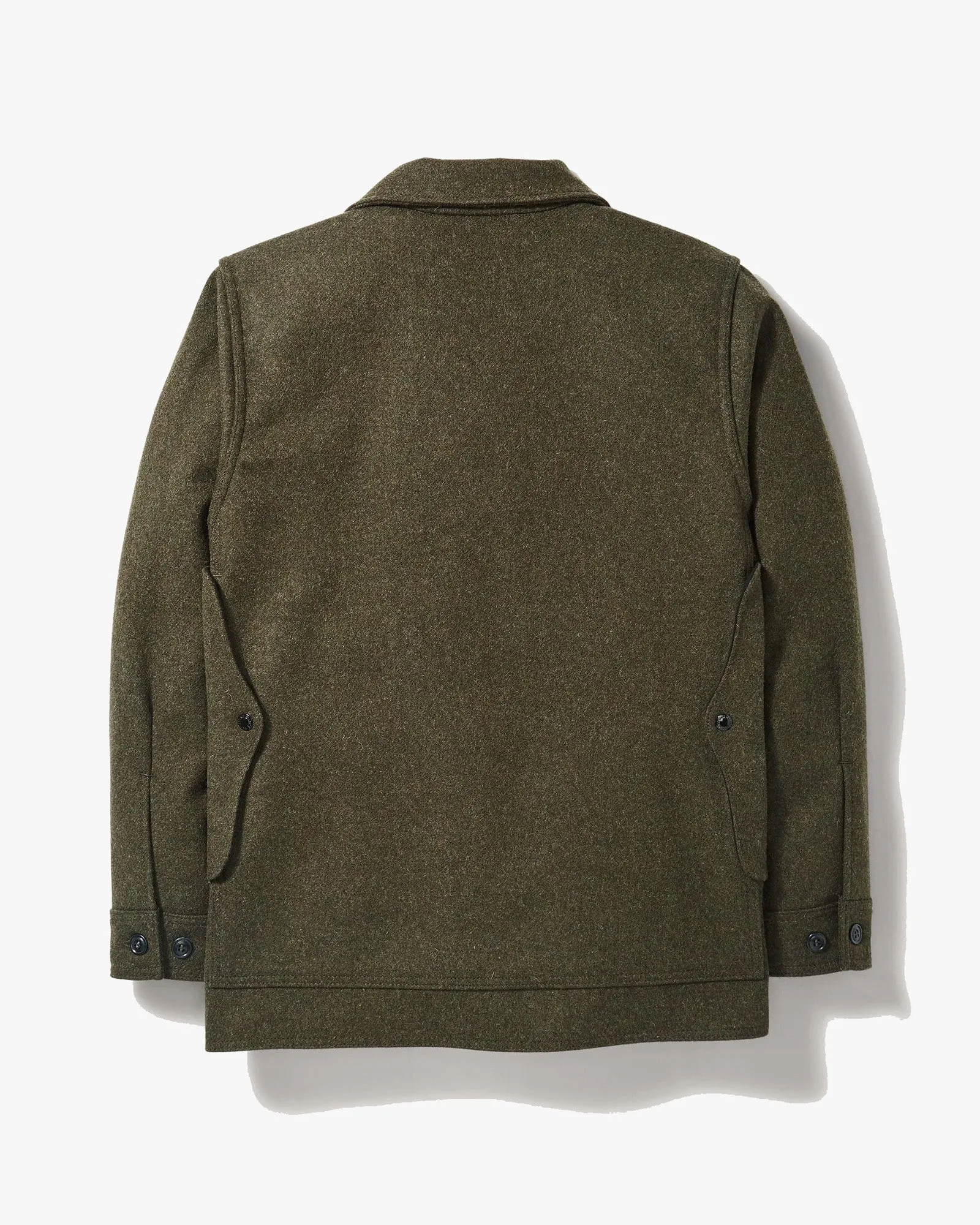 Filson Wool Mackinaw Cruiser Coat - Forest Green