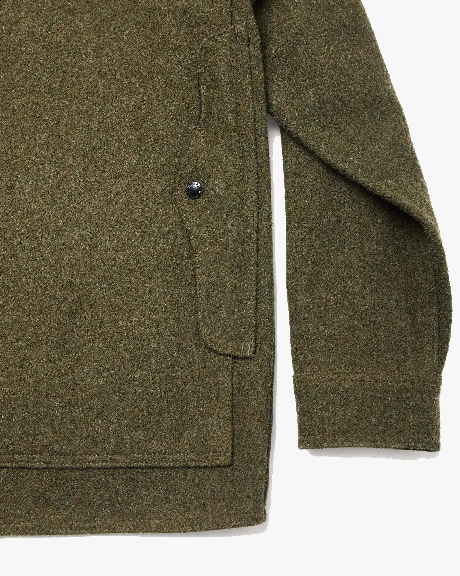 Filson Wool Mackinaw Cruiser Coat - Forest Green