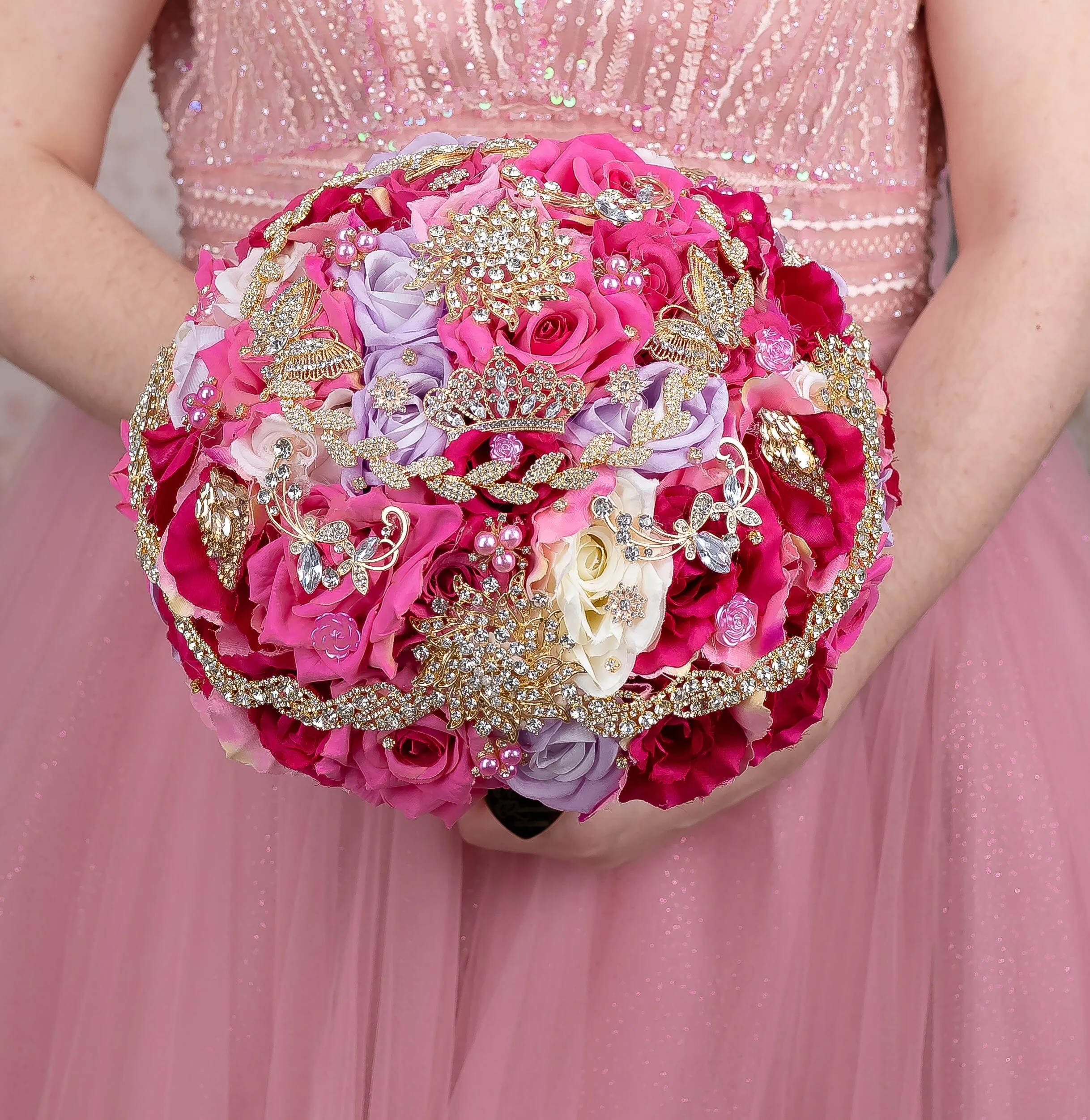 Fuchsia full quinceanera package