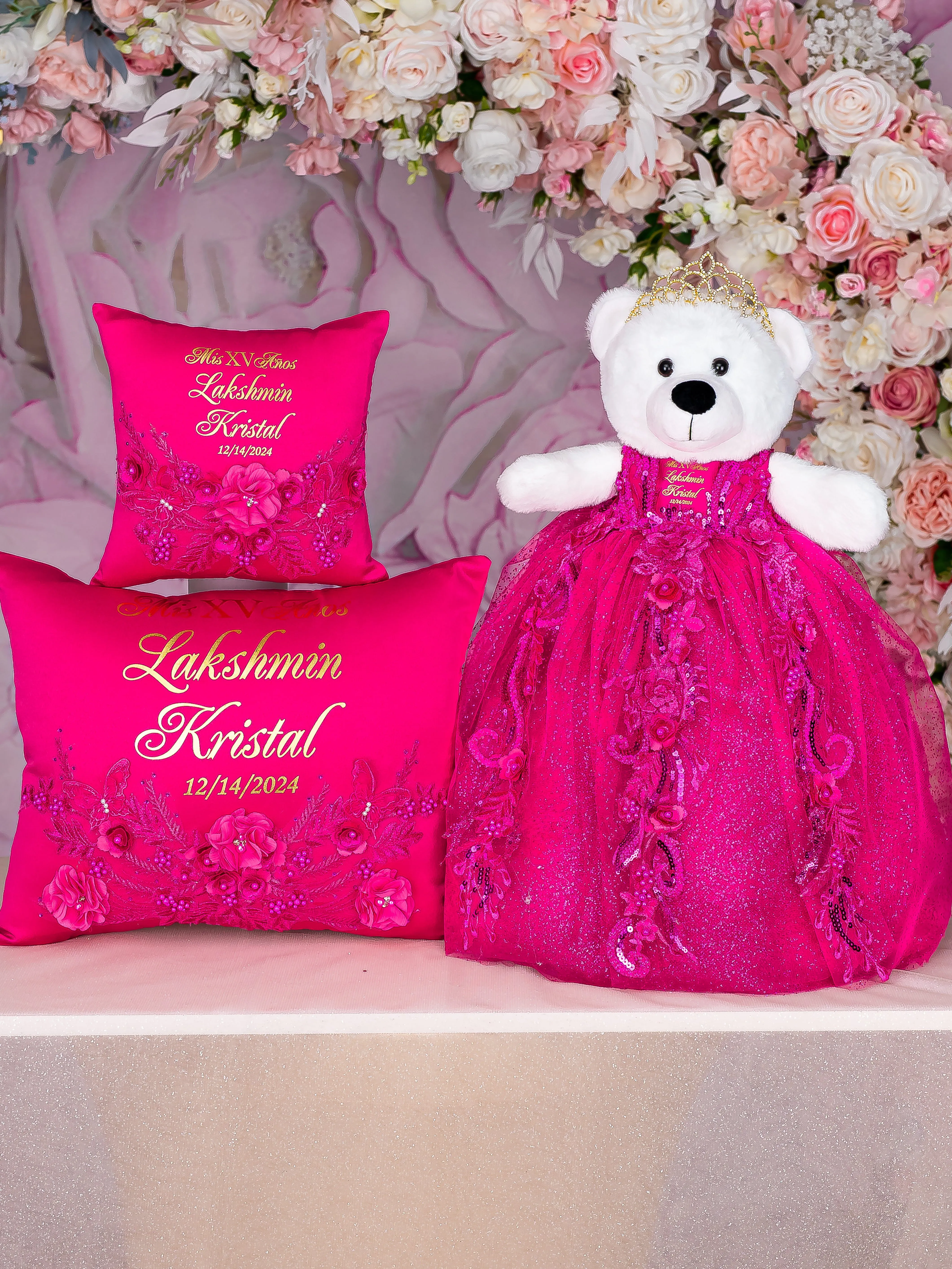 Fuchsia full quinceanera package