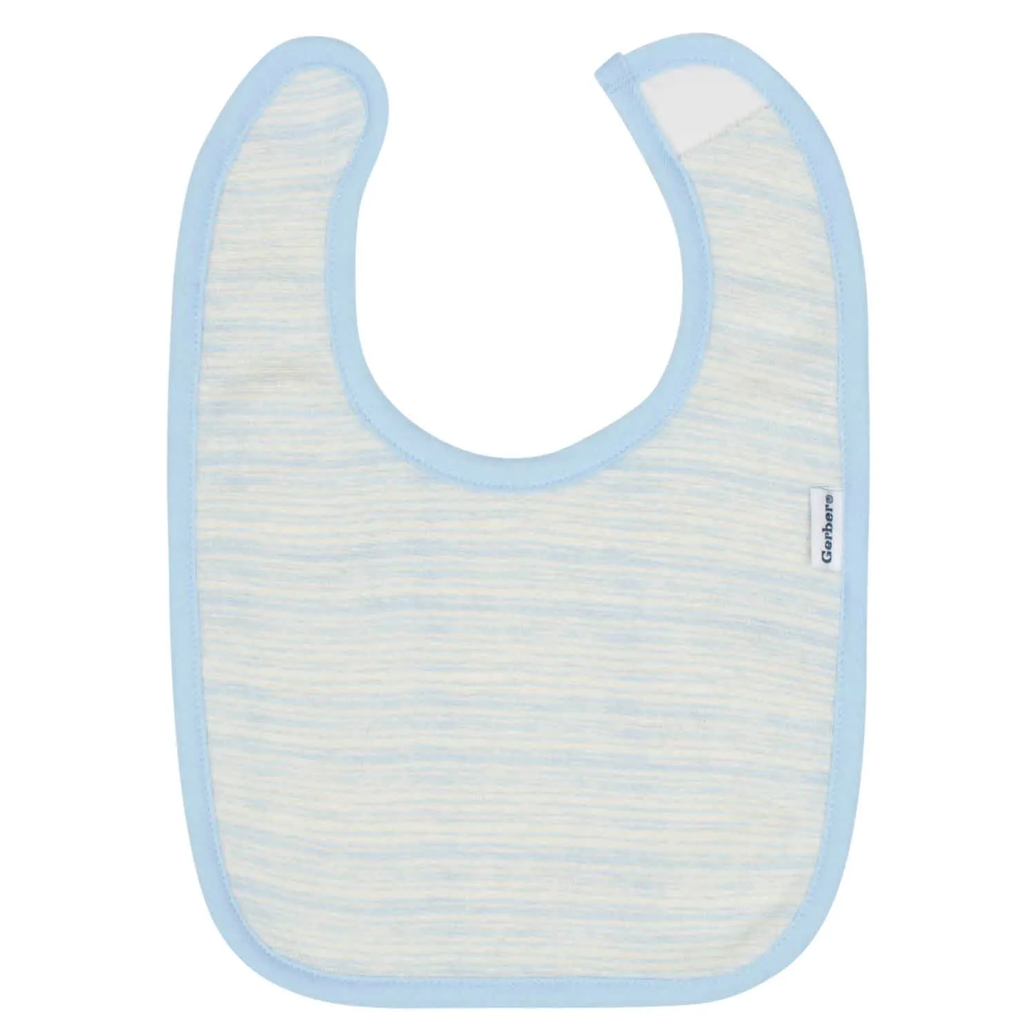 Gerber® Organic 3-Pack Baby Boys Teddy Dribbler Bibs