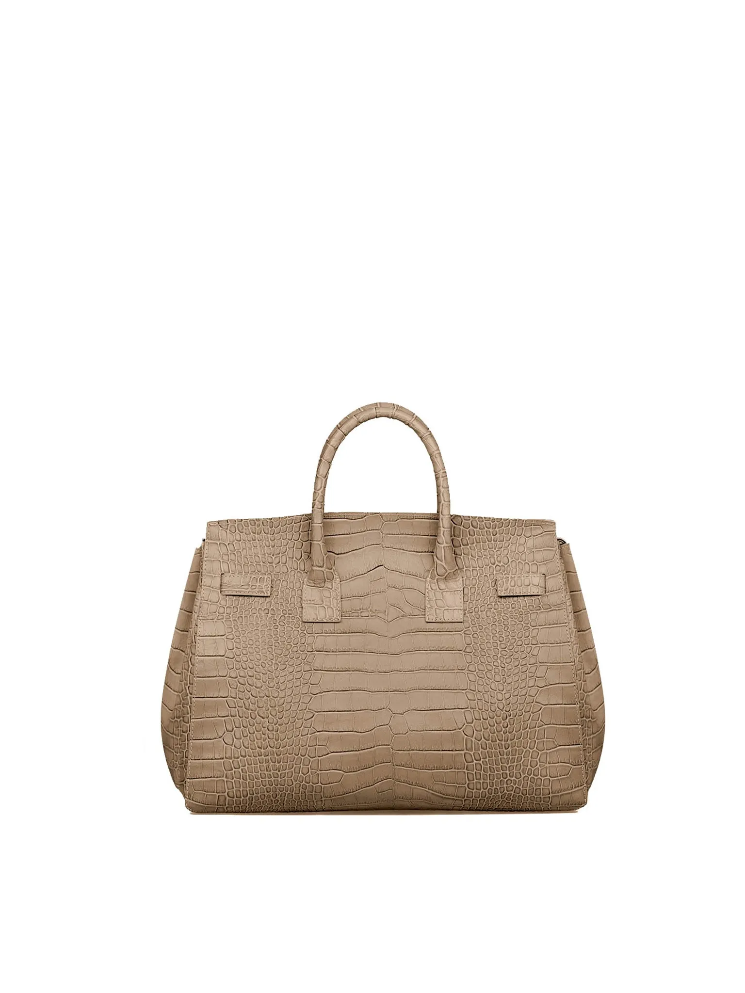 Gigi Croco  13" - Light Beige