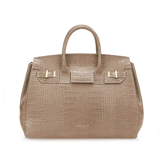 Gigi Croco  13" - Light Beige