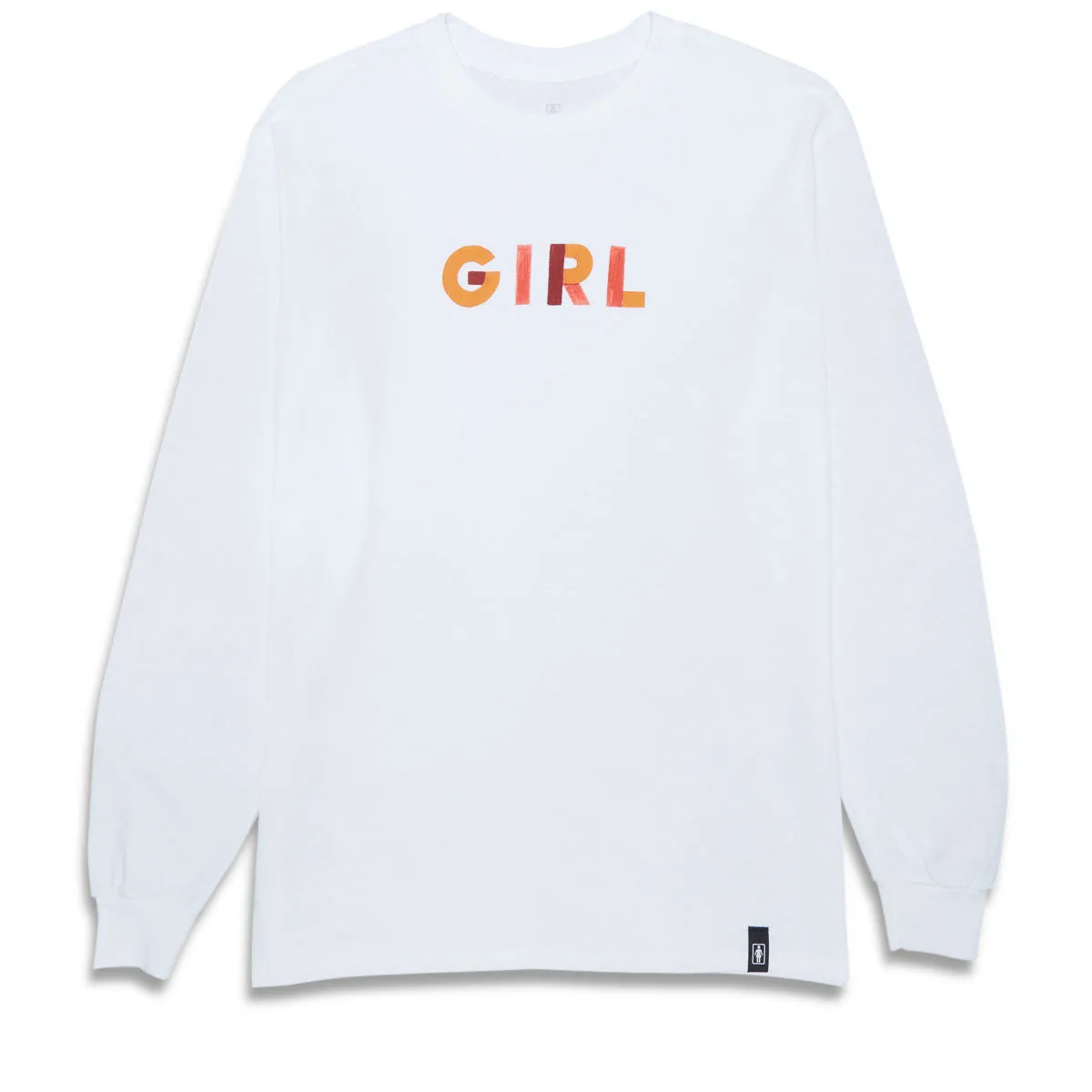 Girl Jeron Long Sleeve T-Shirt - White