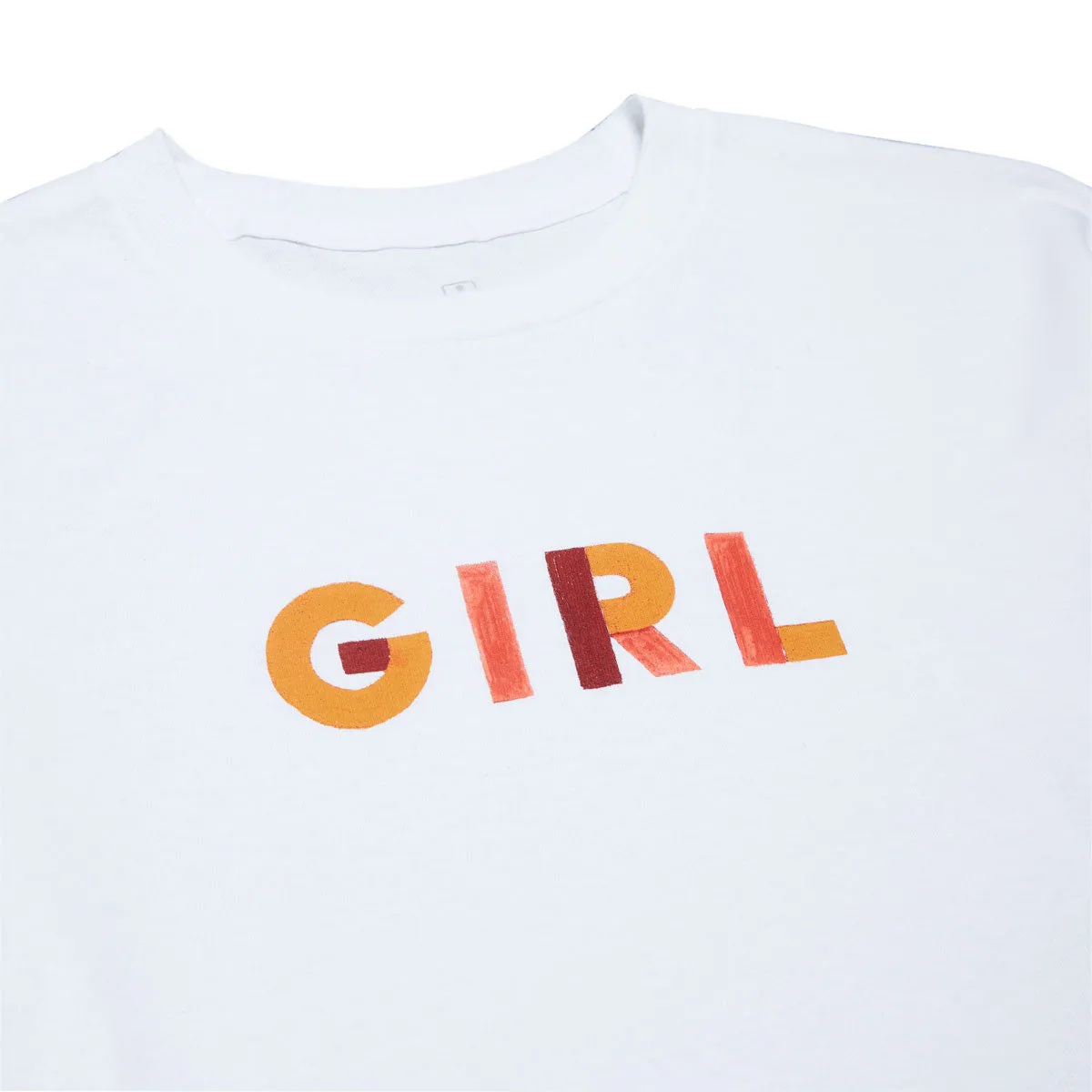 Girl Jeron Long Sleeve T-Shirt - White