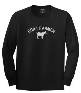 Goat Farmer Mens Long Sleeve T-Shirt