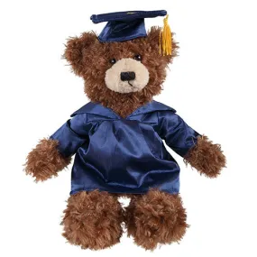 Graduation Brandon Teddy Bear Plush 2024 Chocolate 12"