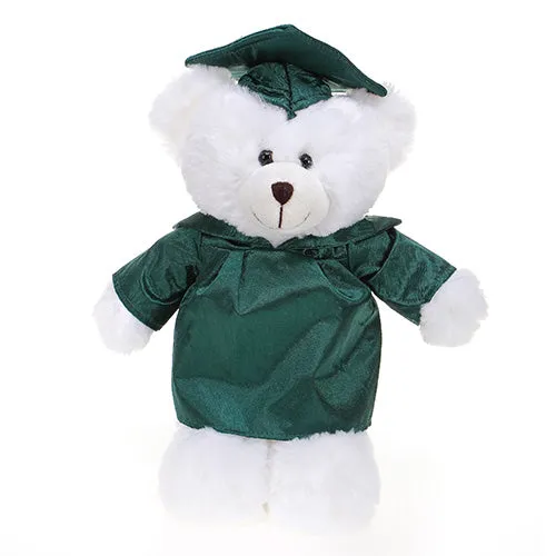 Graduation Teddy Bear Plush 2024 White 12"