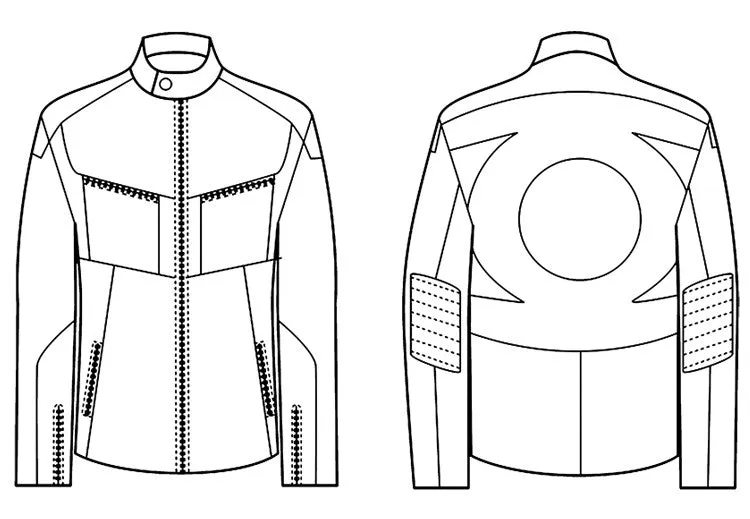 GREEN LANTERN Moto Jacket