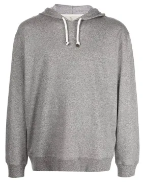 Grigio Cotton and Linen Hoodie