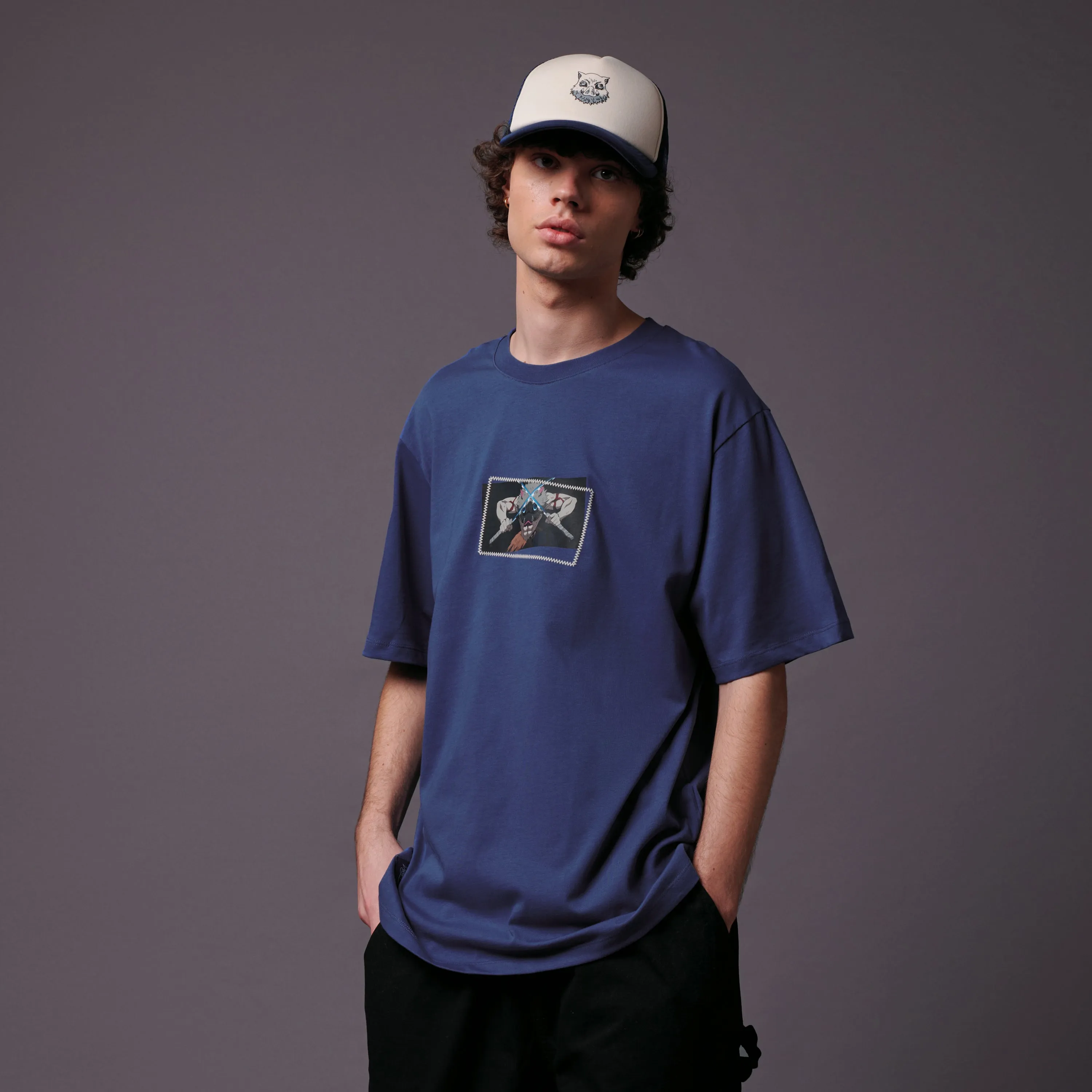 Hashibira Inosuke Tee Blue