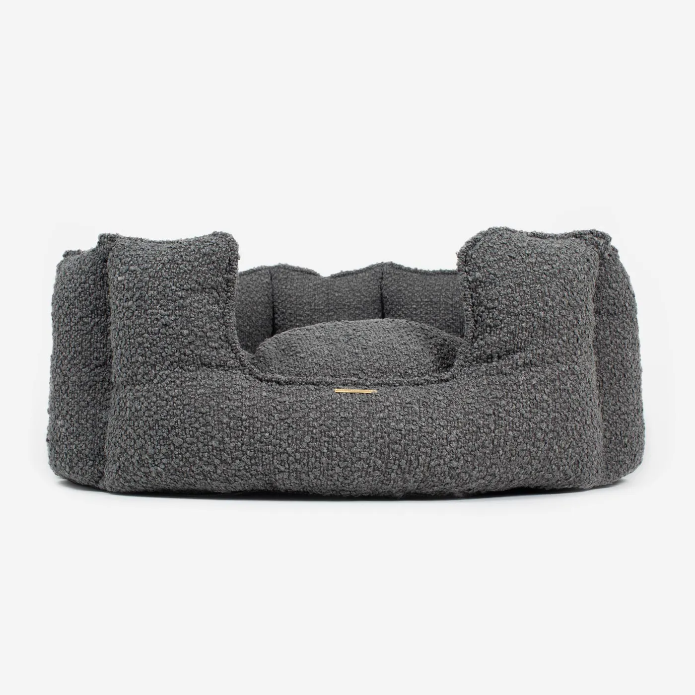 High Wall Bed For Cats in Bouclé by Lords & Labradors