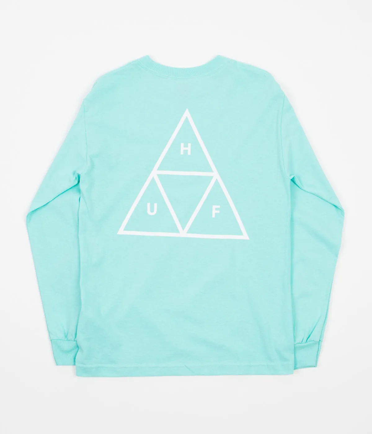 HUF Multi Triple Triangle Long Sleeve T-Shirt - Mint