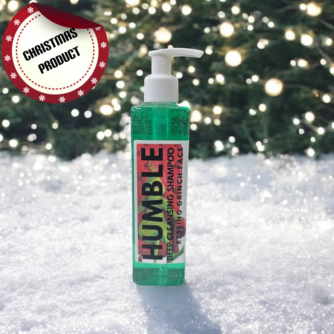 Humble Deep Cleansing Shampoo - Resting Grinch Face