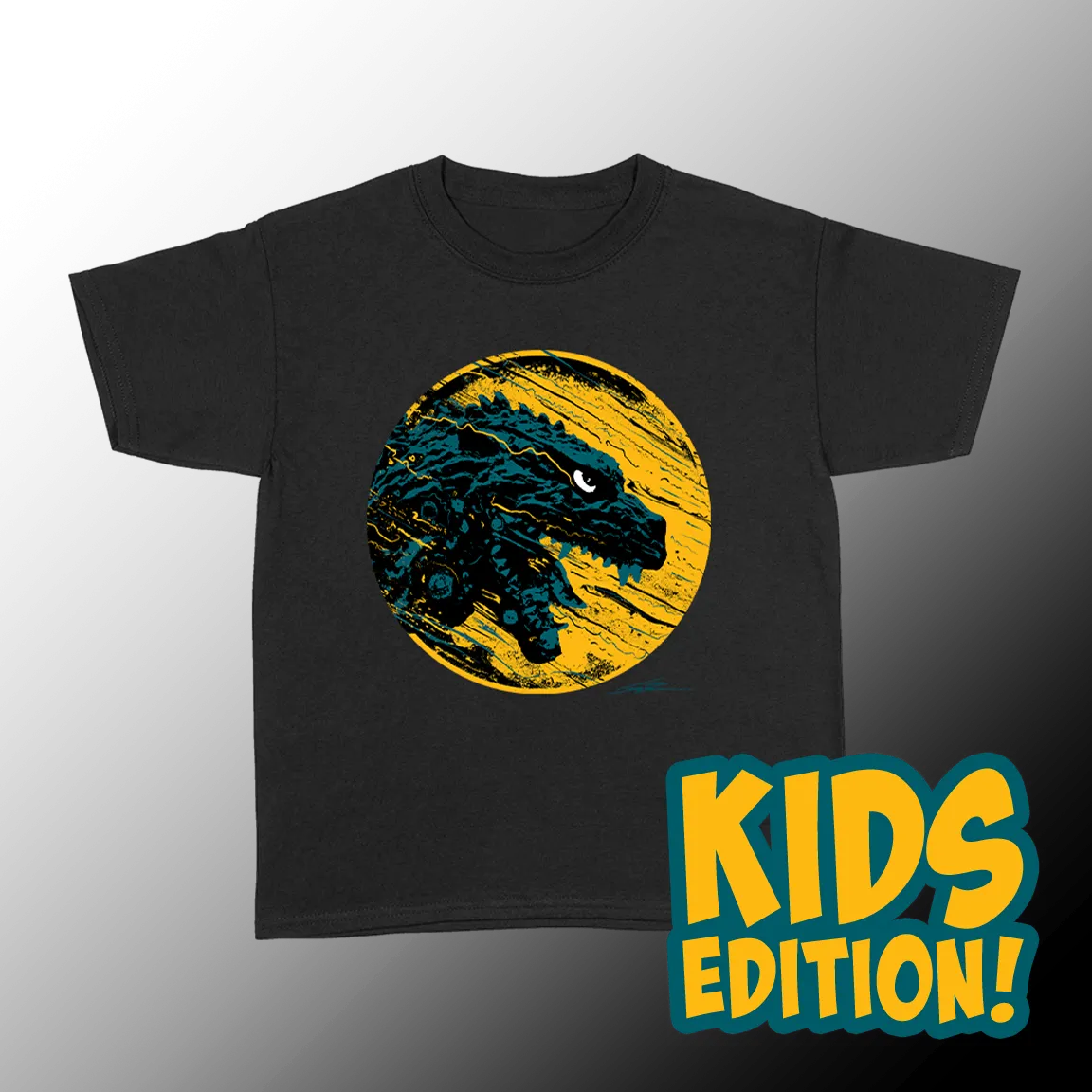 J. Bannon “Destroyer Of Worlds: Lightning” Kids Black T-Shirt