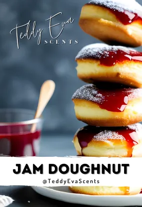 Jam Doughnut Teddy Clamshell