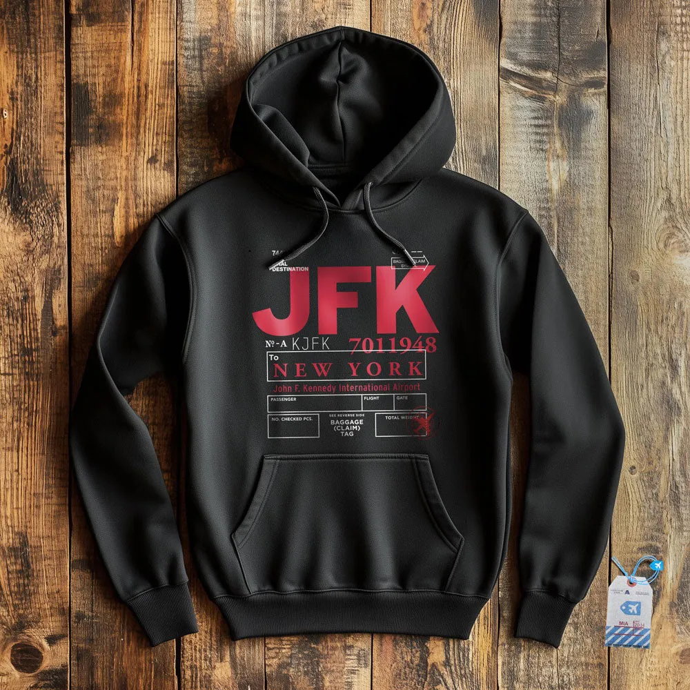 JFK - Pullover Hoodie