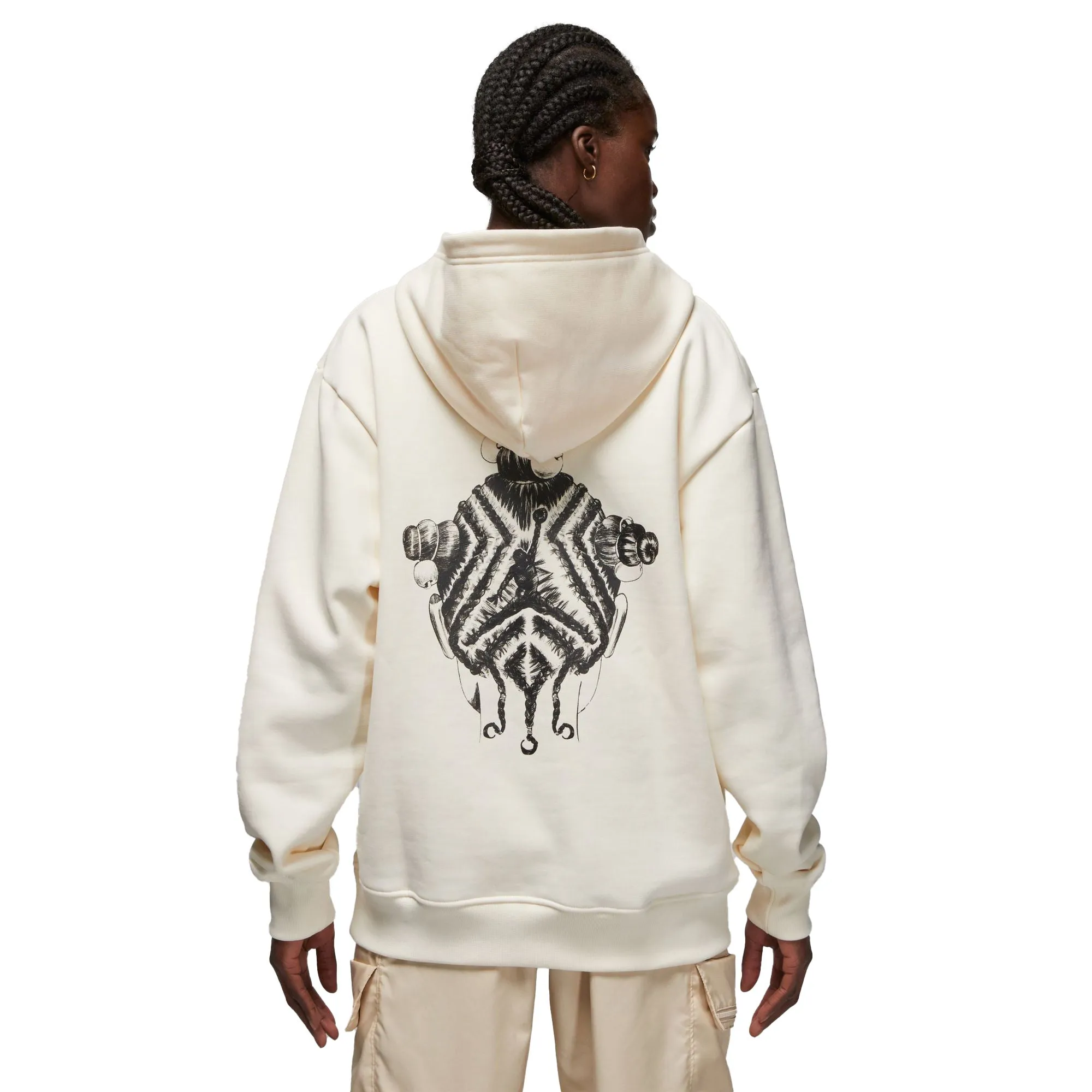 Jordan x Bephies Beauty Supply Pullover Women's Hoodie White