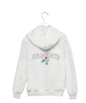 kids namaste hibiscus sweatshirt