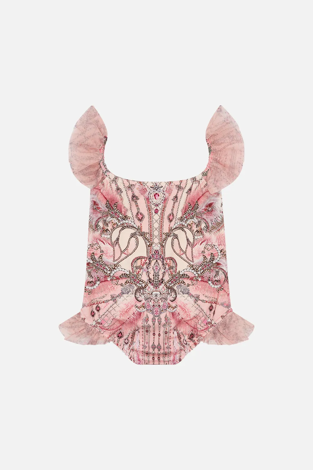 KIDS TULLE FRILL BODYSUIT 12-14 STARSHIP SISTAS