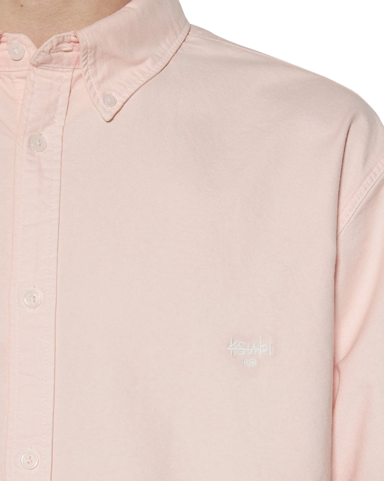 KSIGNATURE BUTTON DOWN LS SHIRT FLOSS