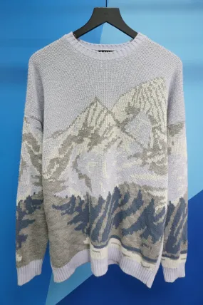 (L) Knit Mountain Sweater