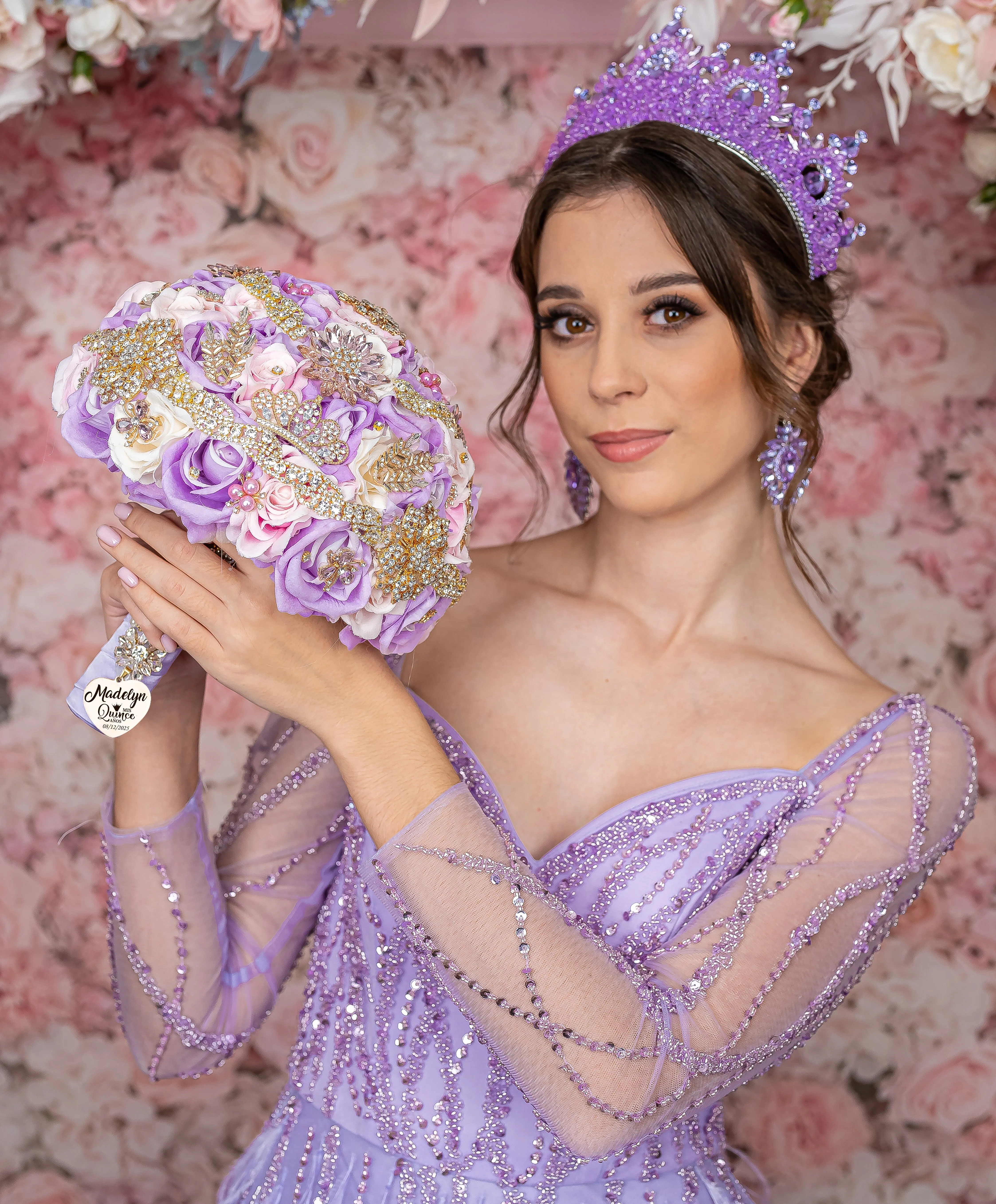 Lavender full quinceanera package