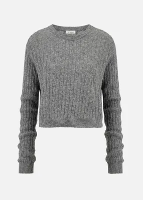 LEMON SWEATER | GREY MELANGE