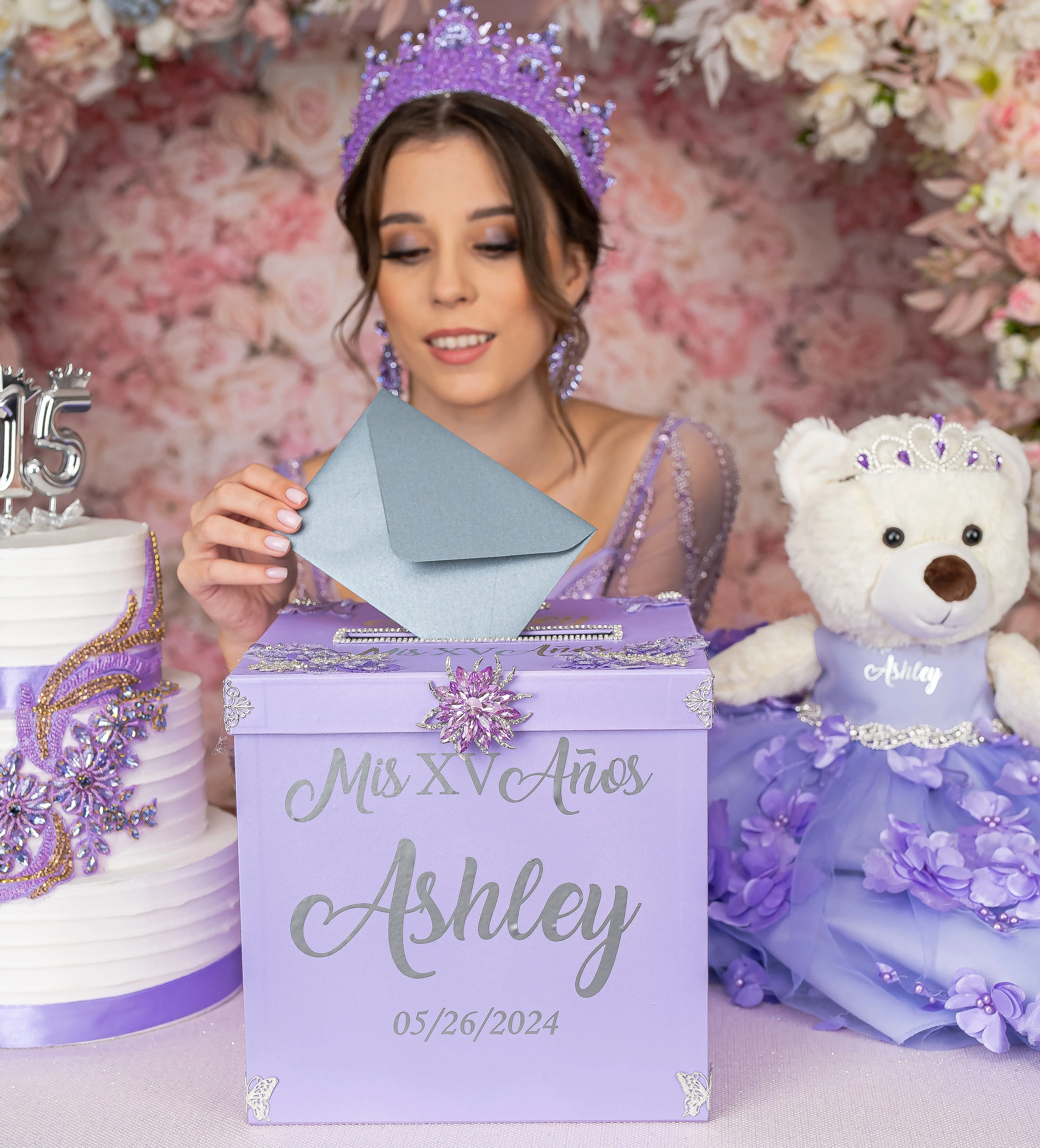 Lilac full quinceanera package