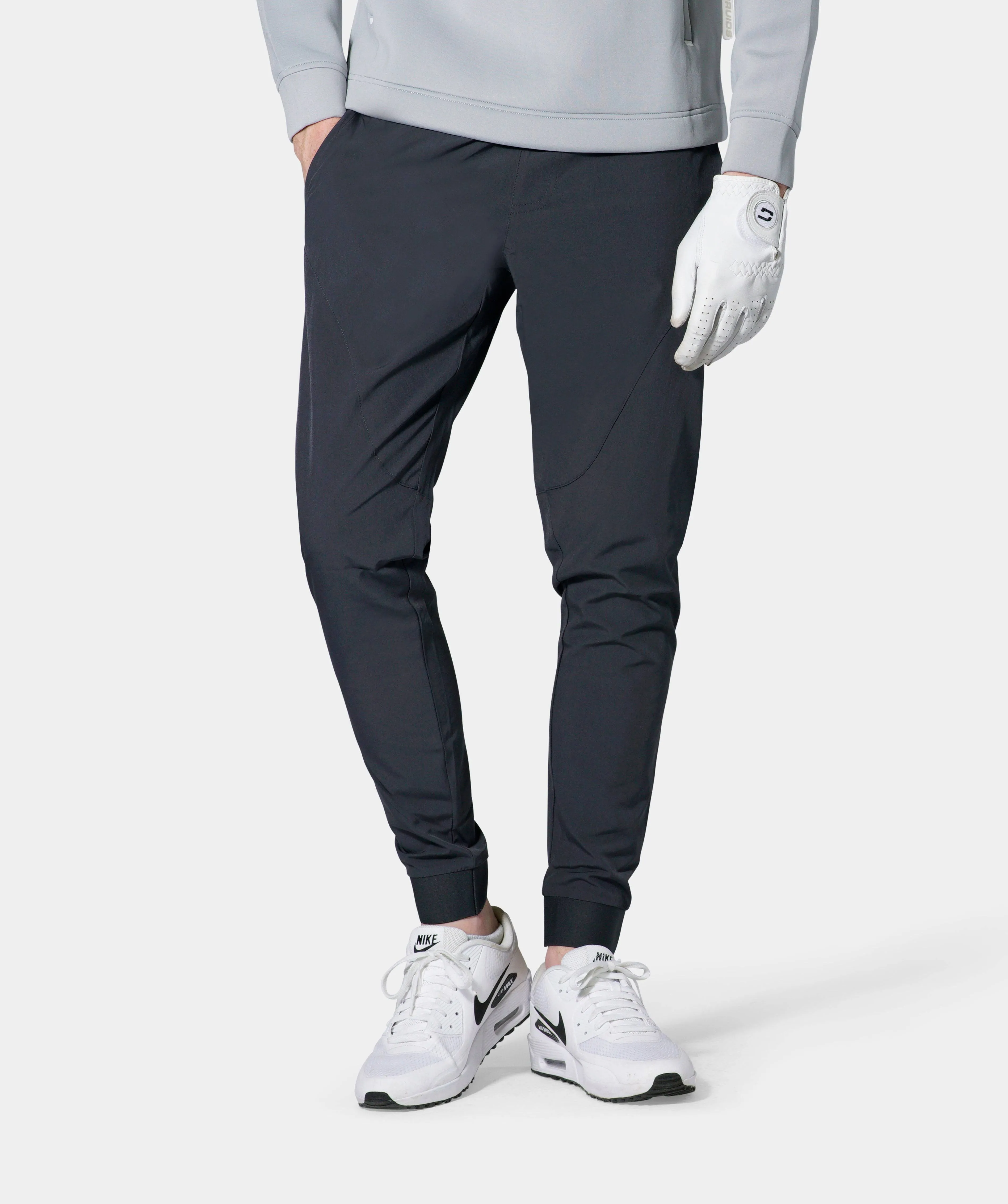 LUXE GOLF JOGGERS - CHARCOAL