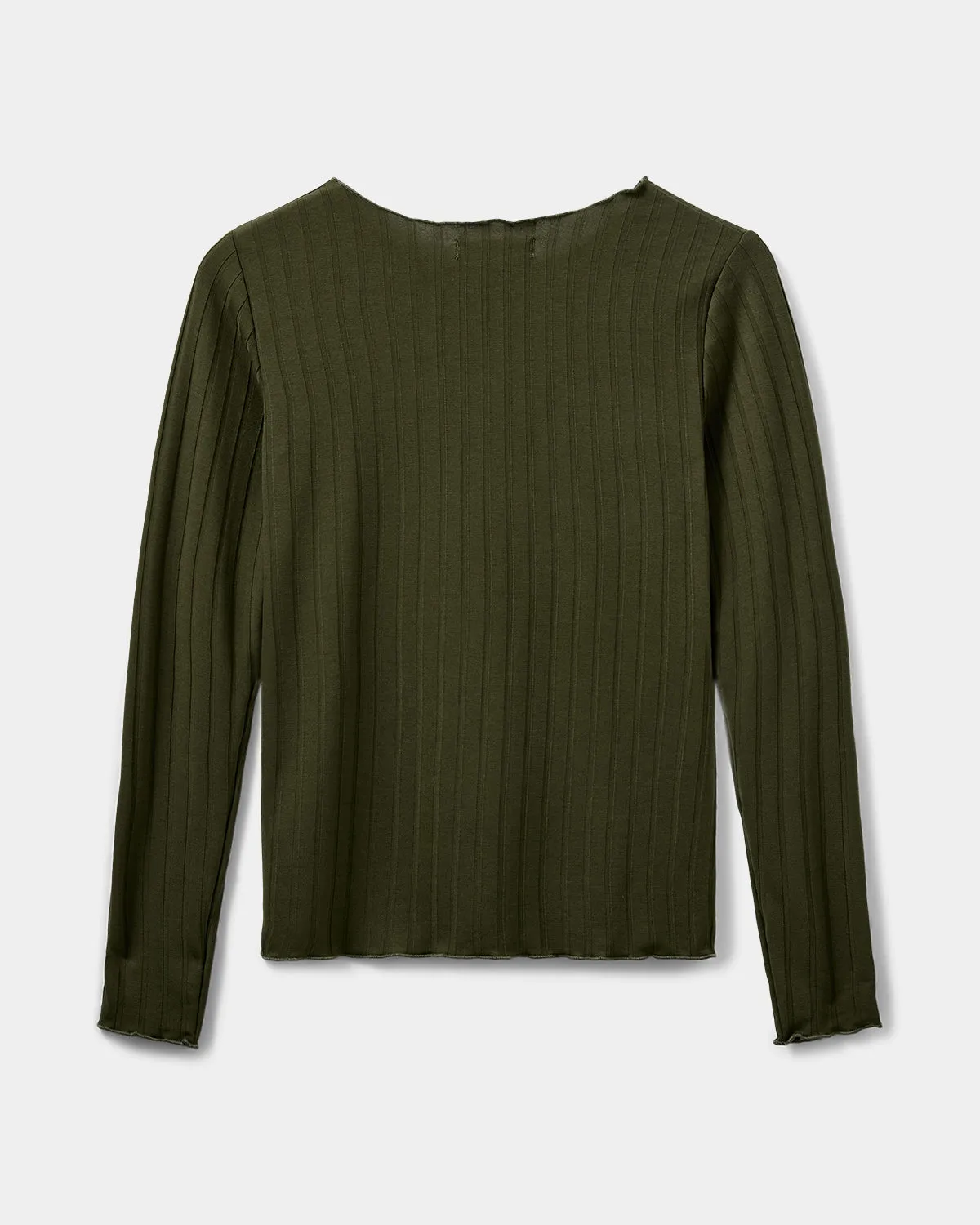 MATTIESW T-SHIRT LONG SLEEVE - Olive