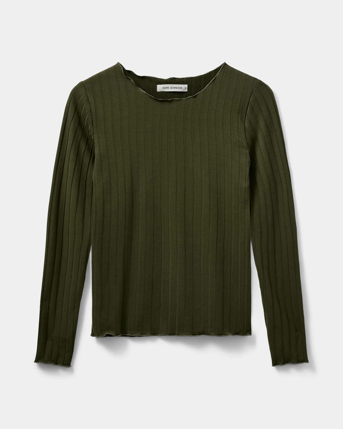 MATTIESW T-SHIRT LONG SLEEVE - Olive