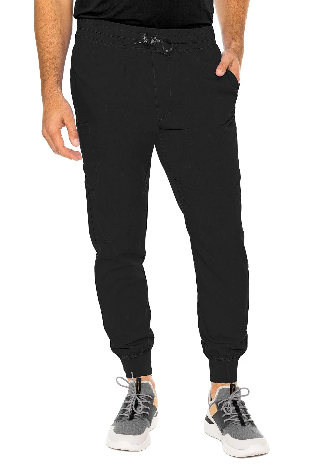 MED COUTURE 7777 ROTHWEAR BOWEN JOGGER - BLACK