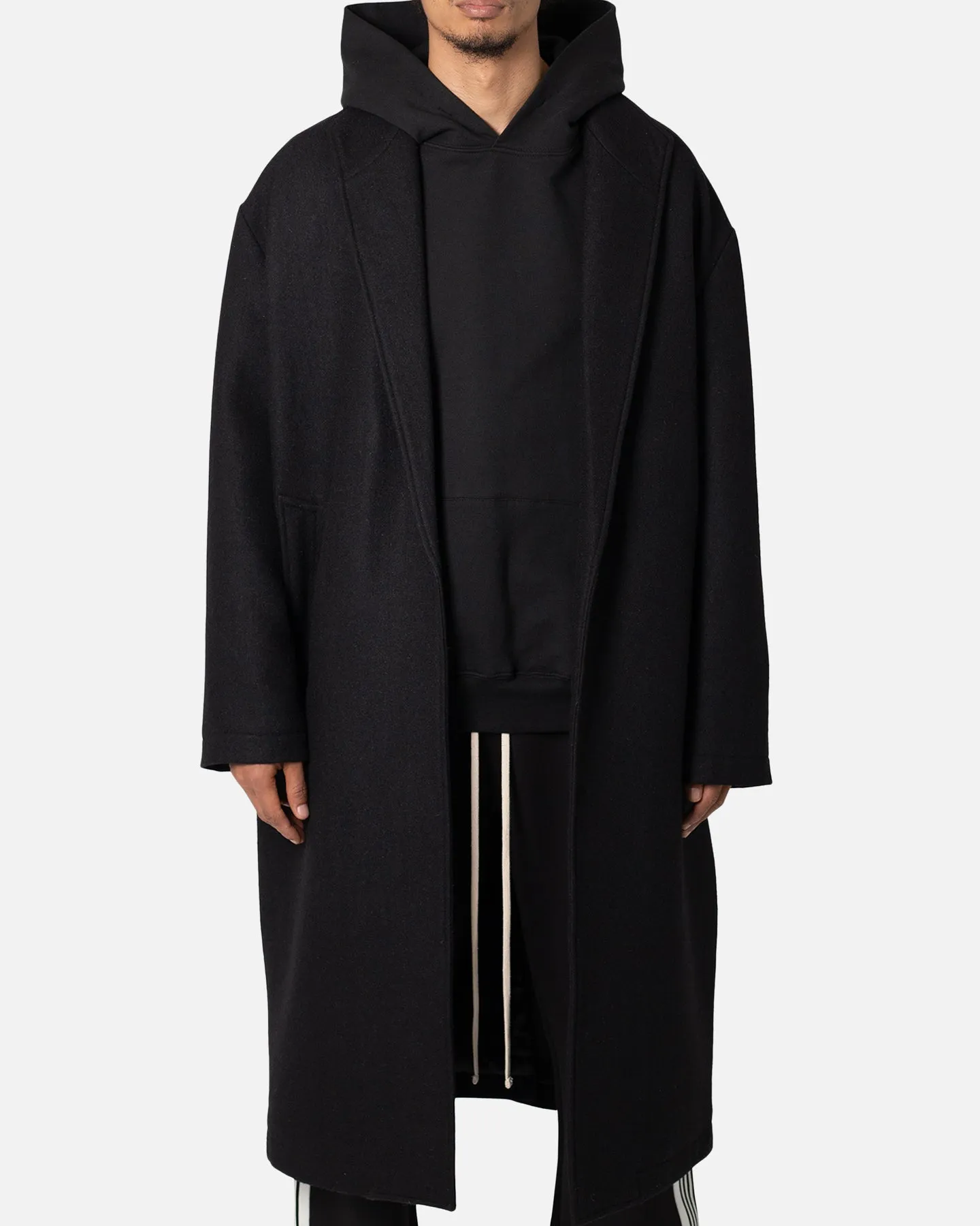 MNML Wool Coat Black