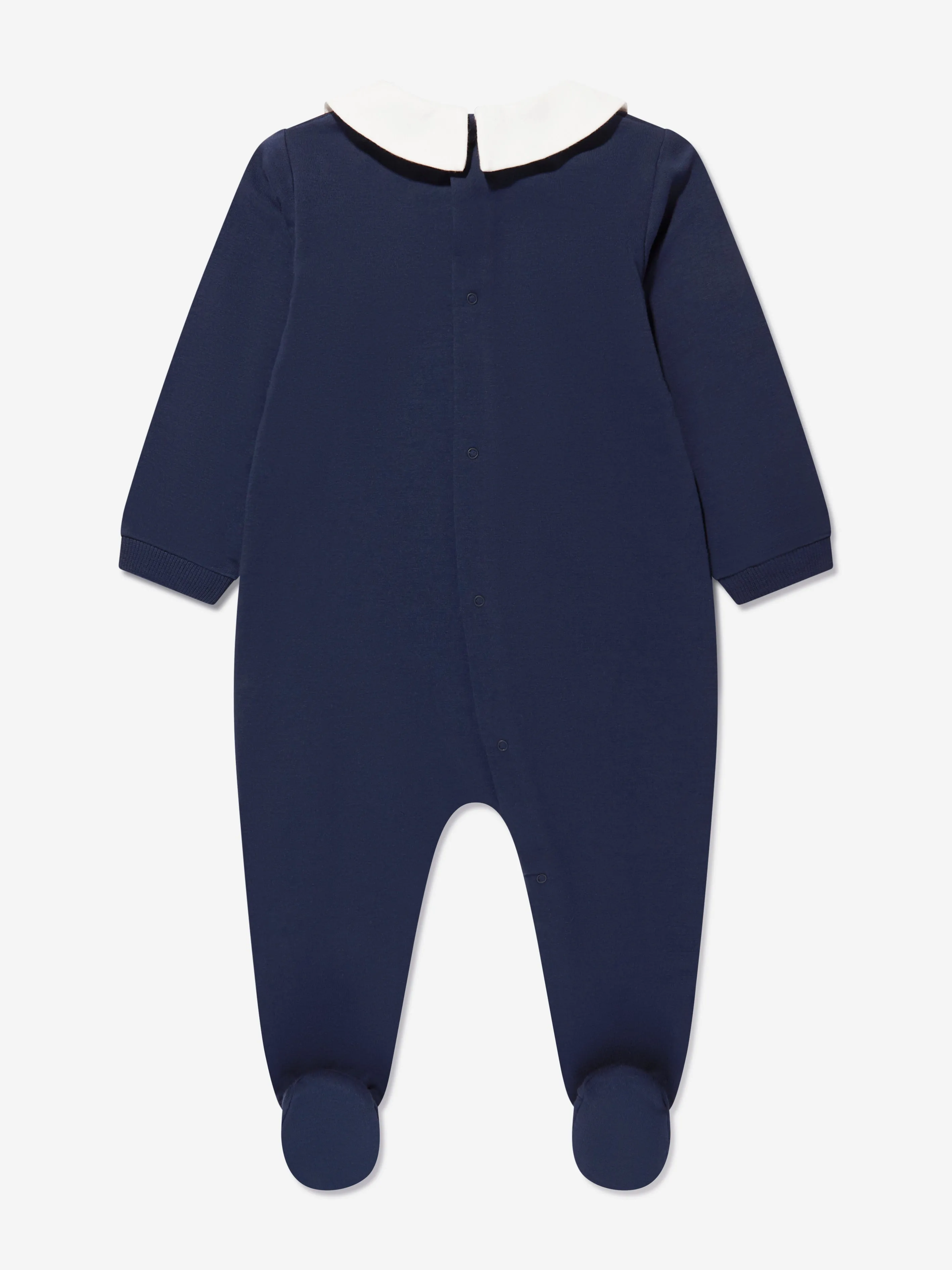 Moschino Baby Hat And Babygrow Gift Set in Navy