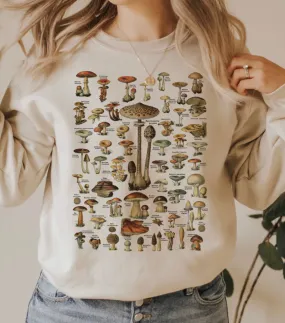 Mushroom Crewneck Pullover