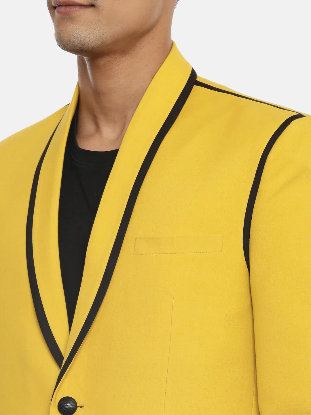 Mustard Yellow Men's Designer Blazer - MMJ085