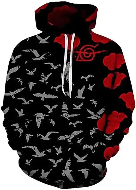 Naruto Akatsuki Itachi Hoodie Fashion Sweatshirt