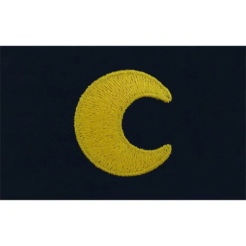 Navy Muslim Chaplain Embroidered Coverall Collar Device