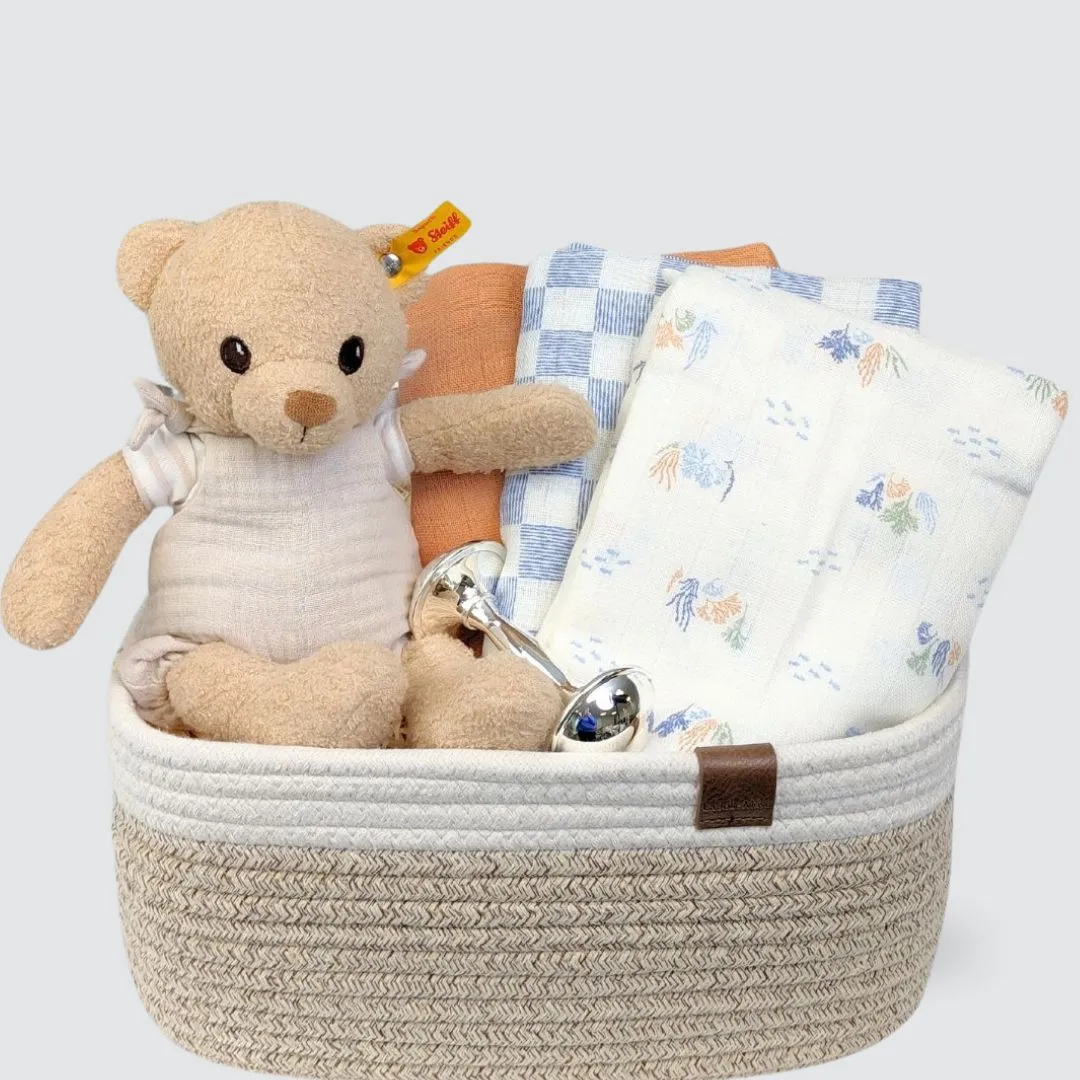 New Baby Gifts Basket - Coastal Adventures