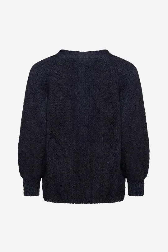 Noella Fora Knit Cardigan Navy