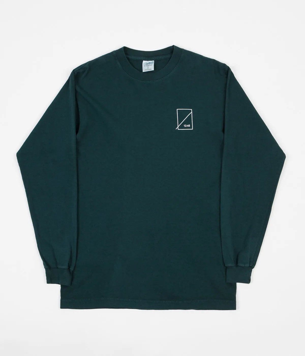 Numbers Wordmark Long Sleeve T-Shirt - Pine