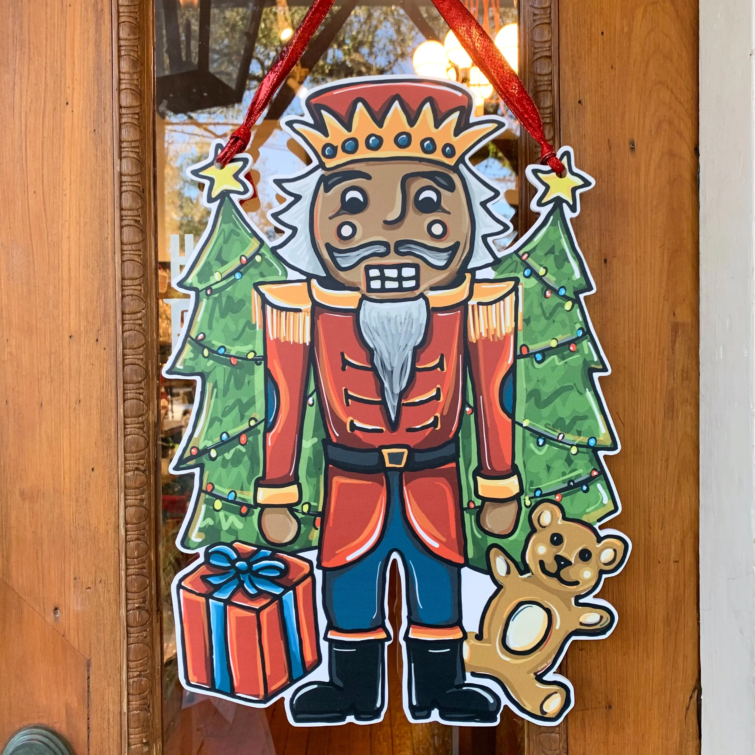 Nutcracker Door Hanger