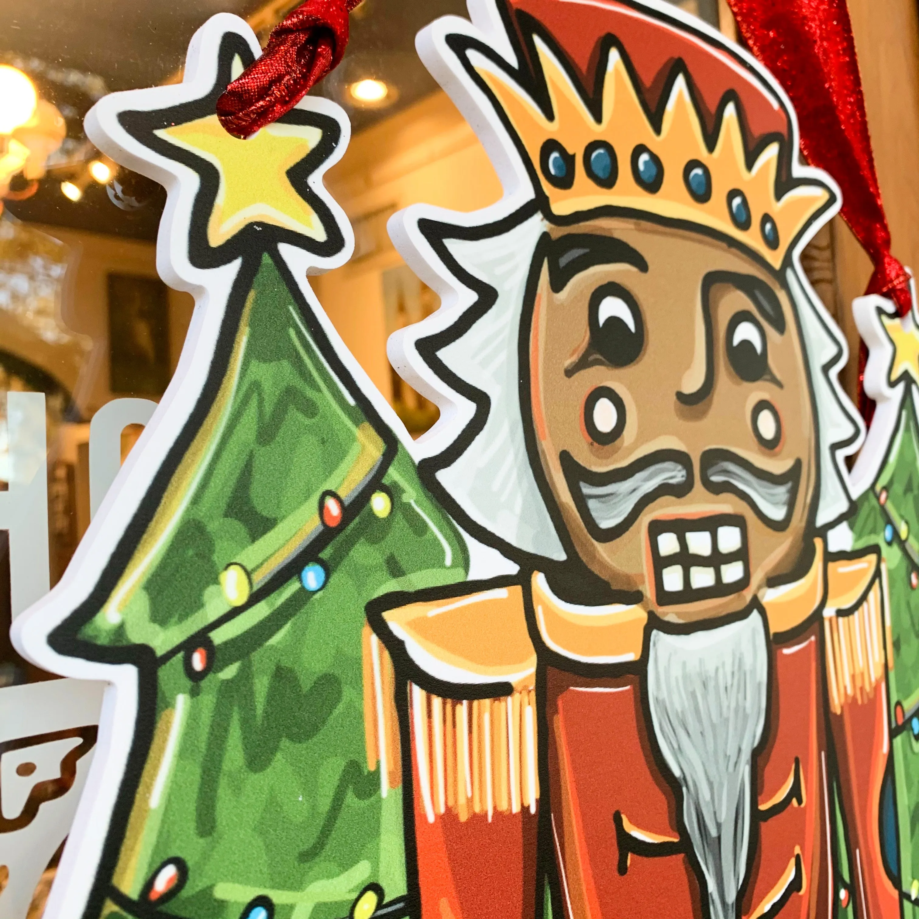 Nutcracker Door Hanger