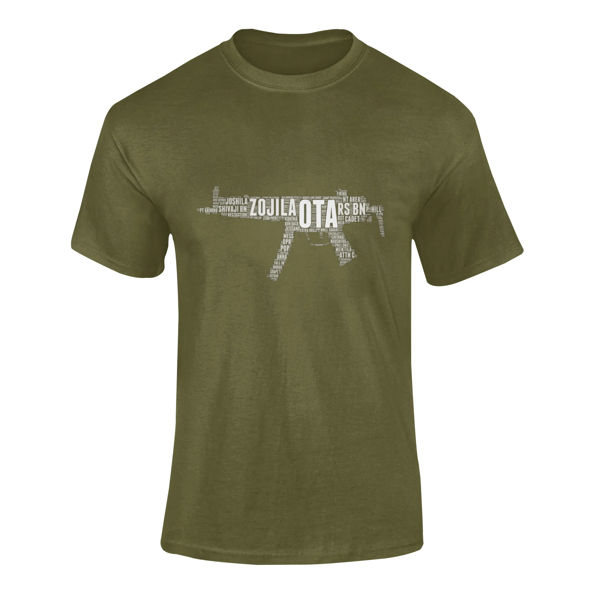 OTA T-shirt - Word Cloud Zojila - MP5 (Men)