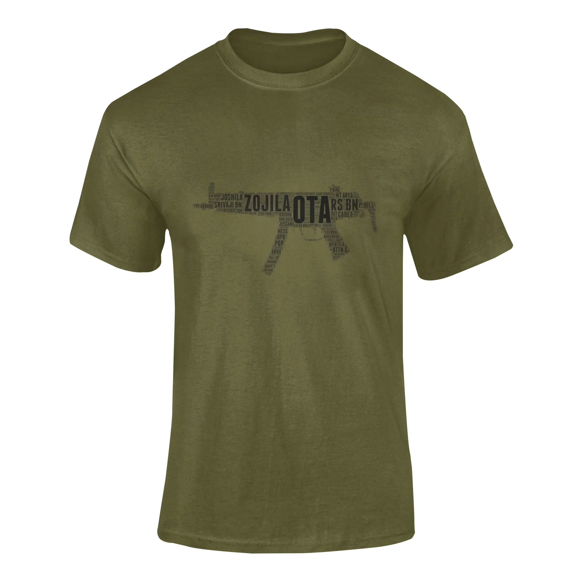 OTA T-shirt - Word Cloud Zojila - MP5 (Men)