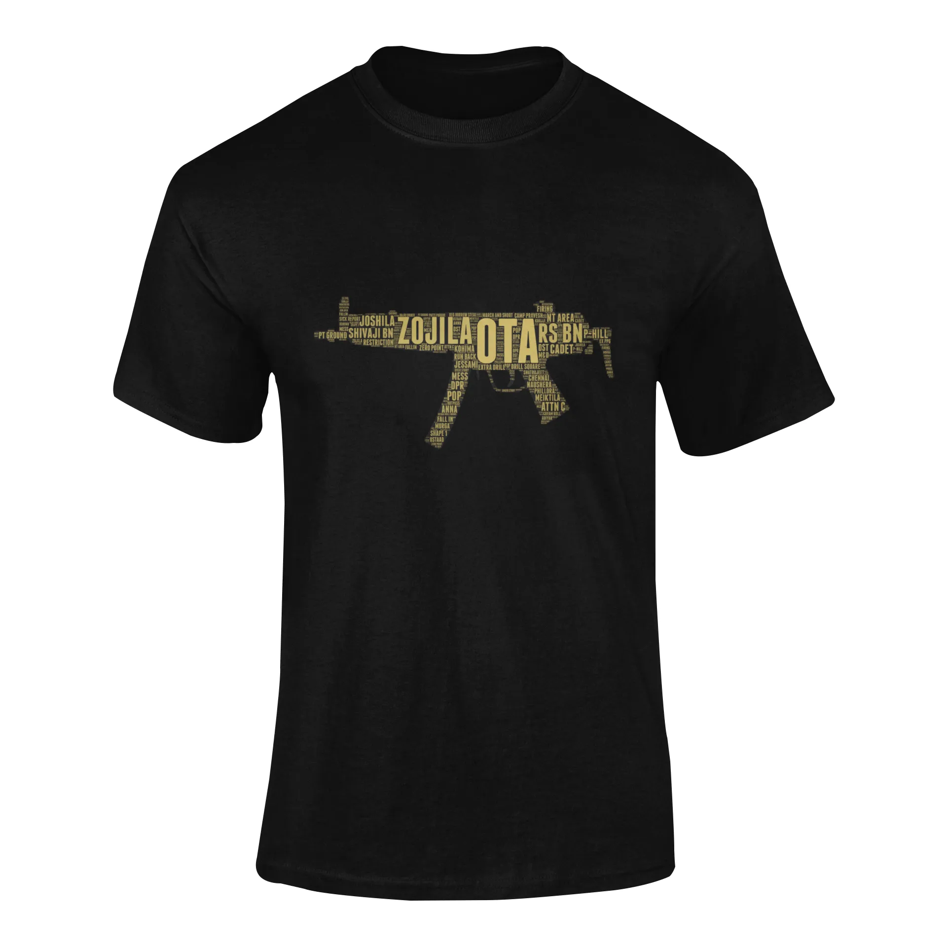 OTA T-shirt - Word Cloud Zojila - MP5 (Men)