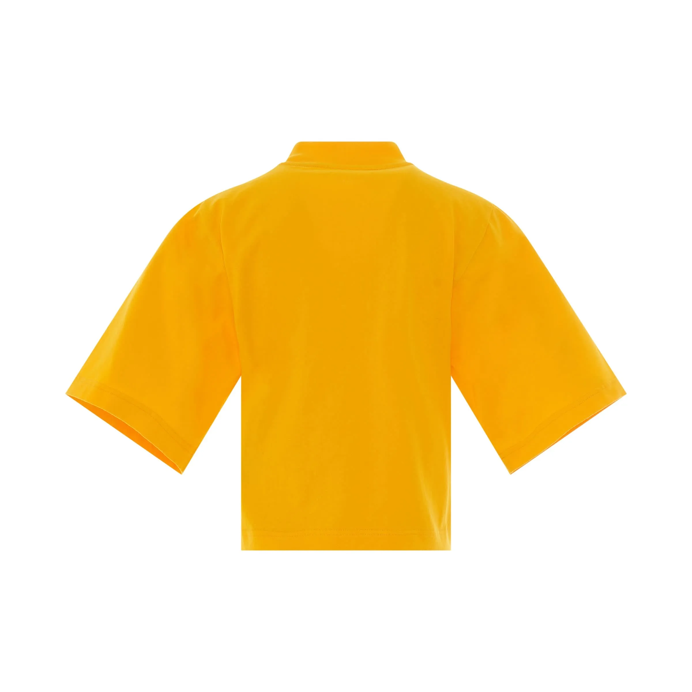 PA Bear Fitted T-Shirt in Ocher Yellow