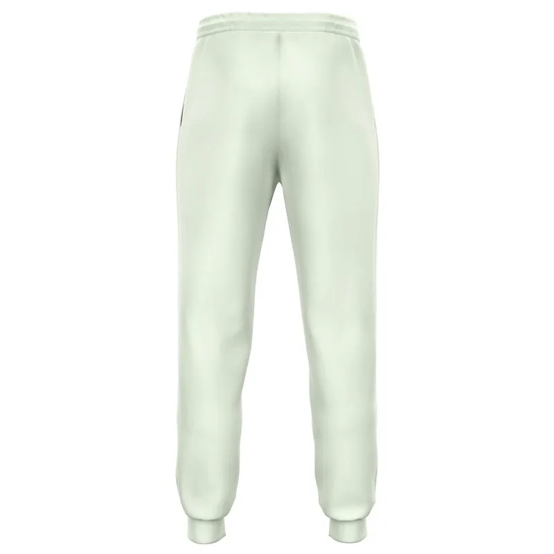 Pale Warm Green Joggers | Unisex | with PLUS sizes | Bright Pale Warm Green | C5M0Y10K0